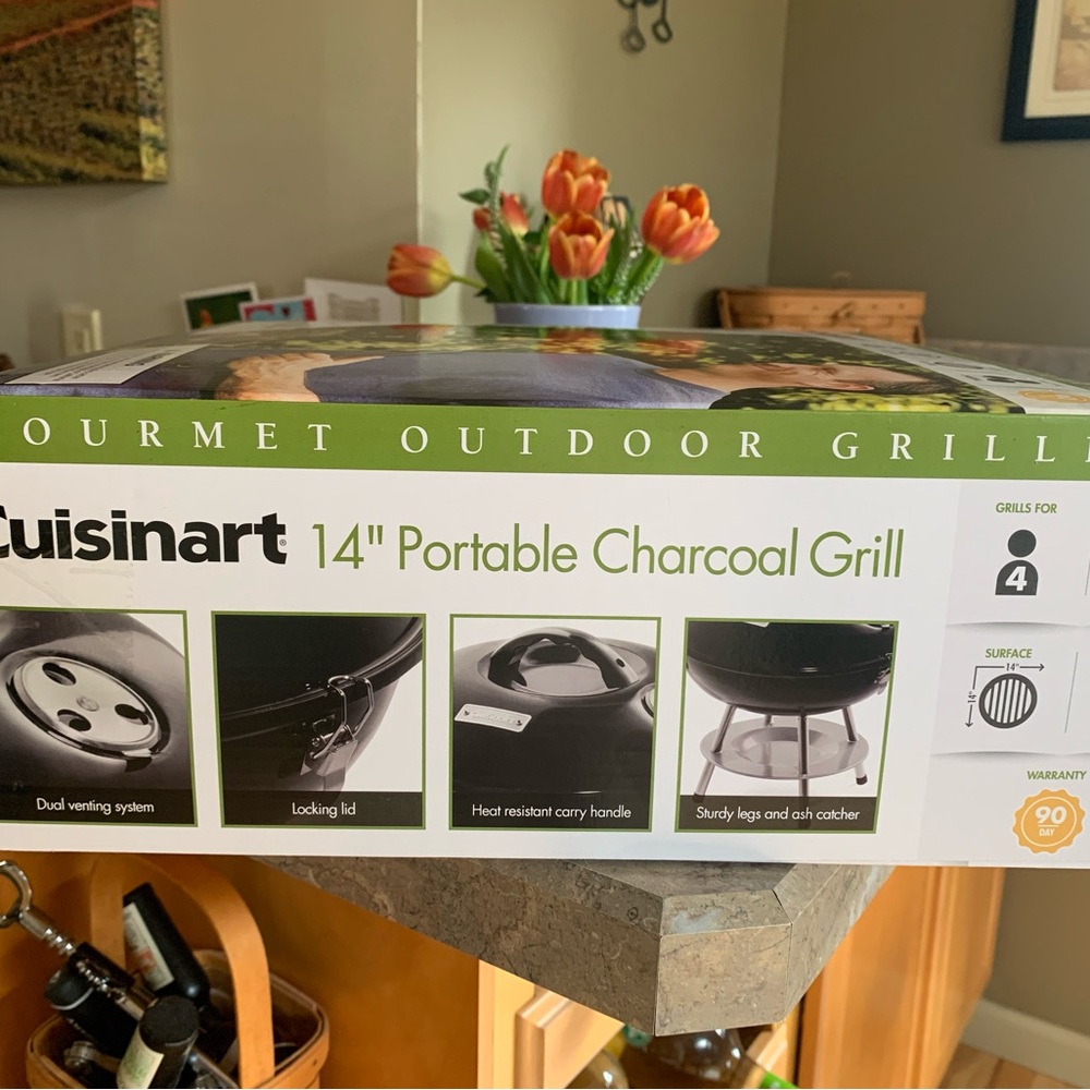 Cuisinart Portable Charcoal Grill - Picture 2 of 2